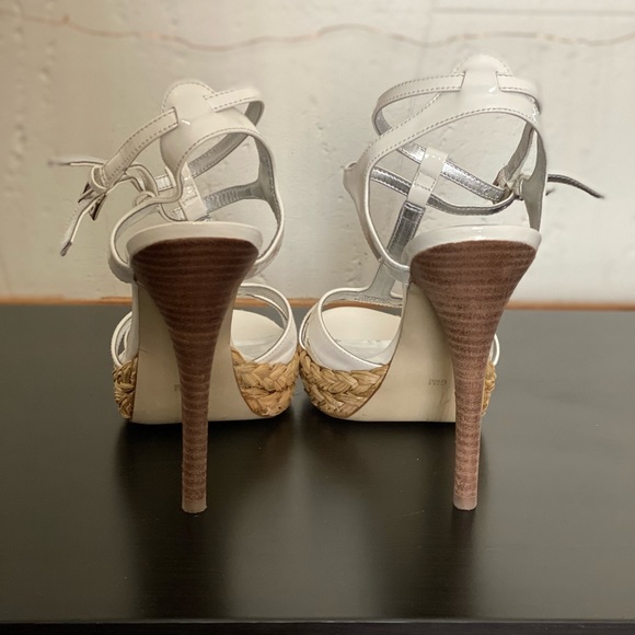 White high heel sandals by Guess - Picture 3 of 5